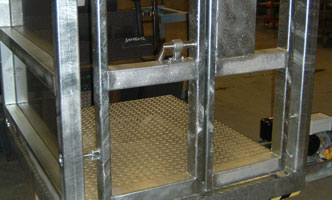 Stainless steel dock lift