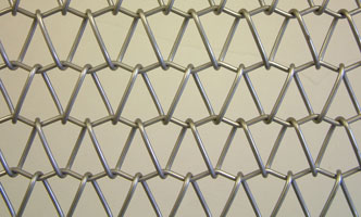 Stainless steel wire mesh safety curtain